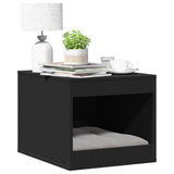 Kattenbakkast 47X59X42 Cm Bewerkt Hout Artisanaal Kleurig