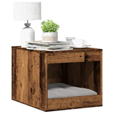 Kattenbakkast 47X59X42 Cm Bewerkt Hout Artisanaal Kleurig