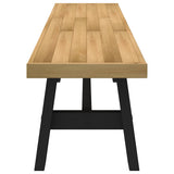 Eetbank Noain A-Vormige Poten 180X40X45 Cm Massief Hout