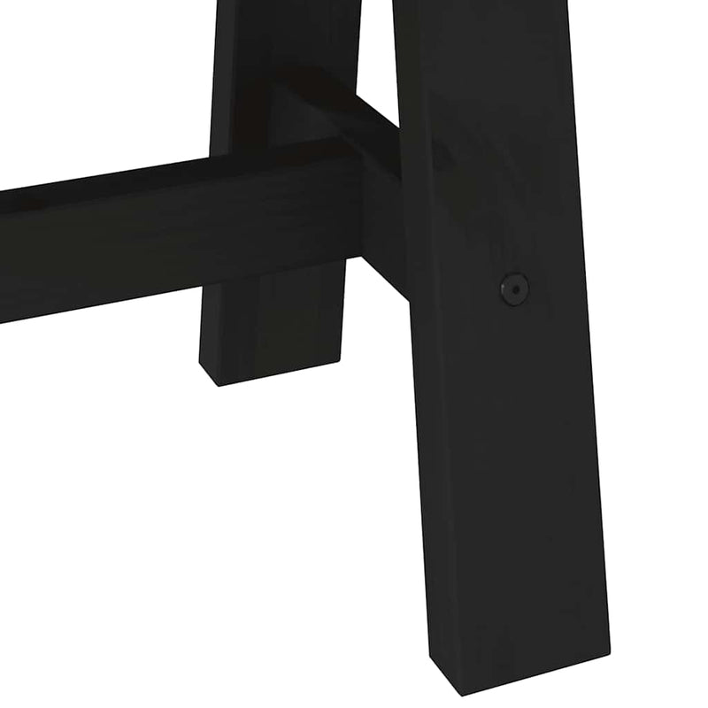 Eetbank Noain A-Vormige Poten 180X40X45 Cm Massief Hout
