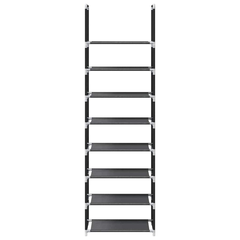 Schoenenrek 8-Laags Nonwoven Stof Zwart