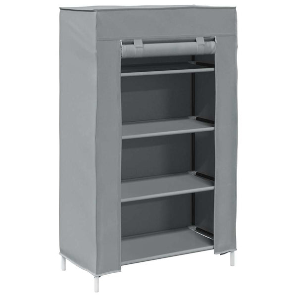 Schoenenkast 60,5X30X97 Cm Vliesvlies Grijs
