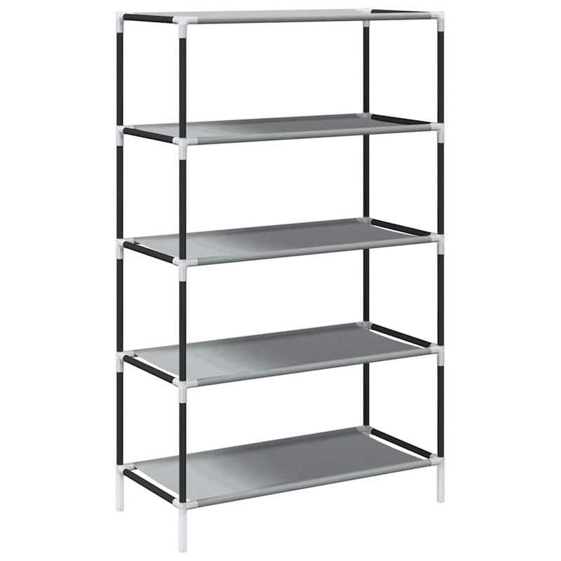 Schoenenkast 60,5X30X97 Cm Vliesvlies Grijs