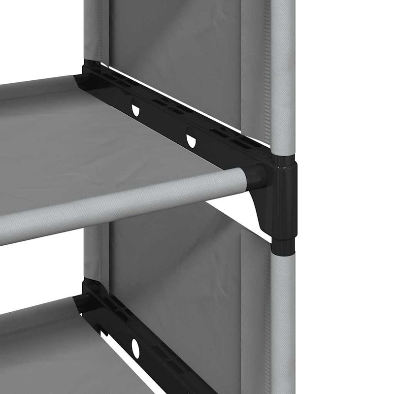 Schoenenrek 10-Laags 54X28X Nonwoven Stof Grijs