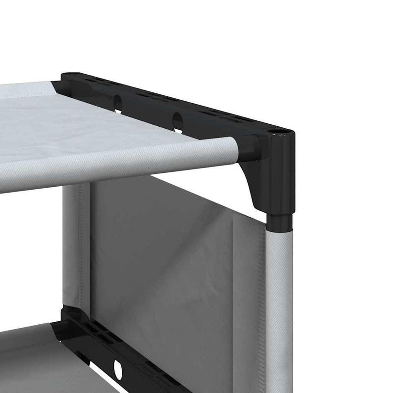 Schoenenrek 10-Laags 54X28X Nonwoven Stof Grijs