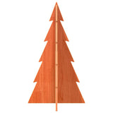 Kerstdecoratie Kerstboom Massief Grenenhout Wasbruin