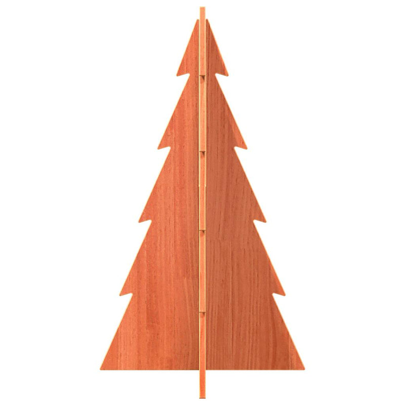 Kerstdecoratie Kerstboom Massief Grenenhout Wasbruin