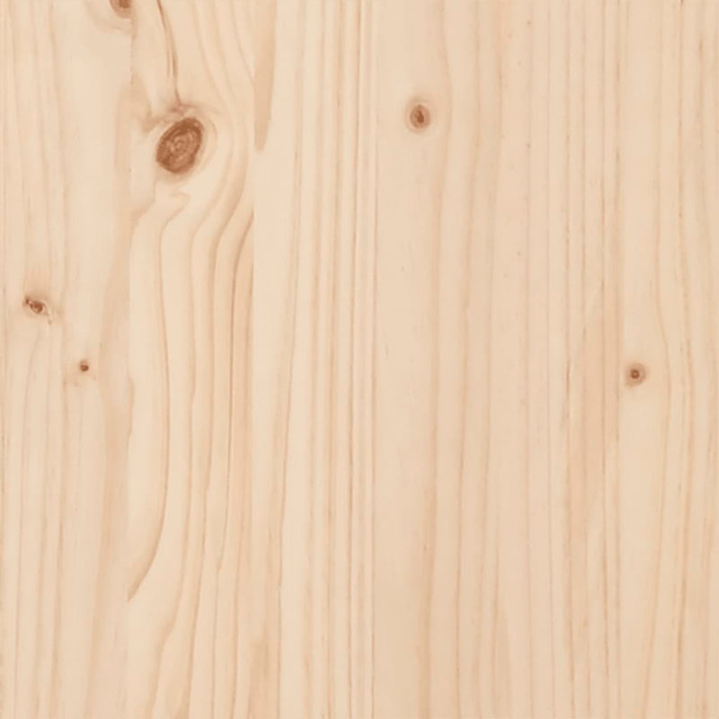Kerstdecoratie Kerstboom 69,5 Cm Massief Grenenhout Naturel