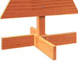 Kerstdecoratie Kerstboom Massief Grenenhout Wasbruin