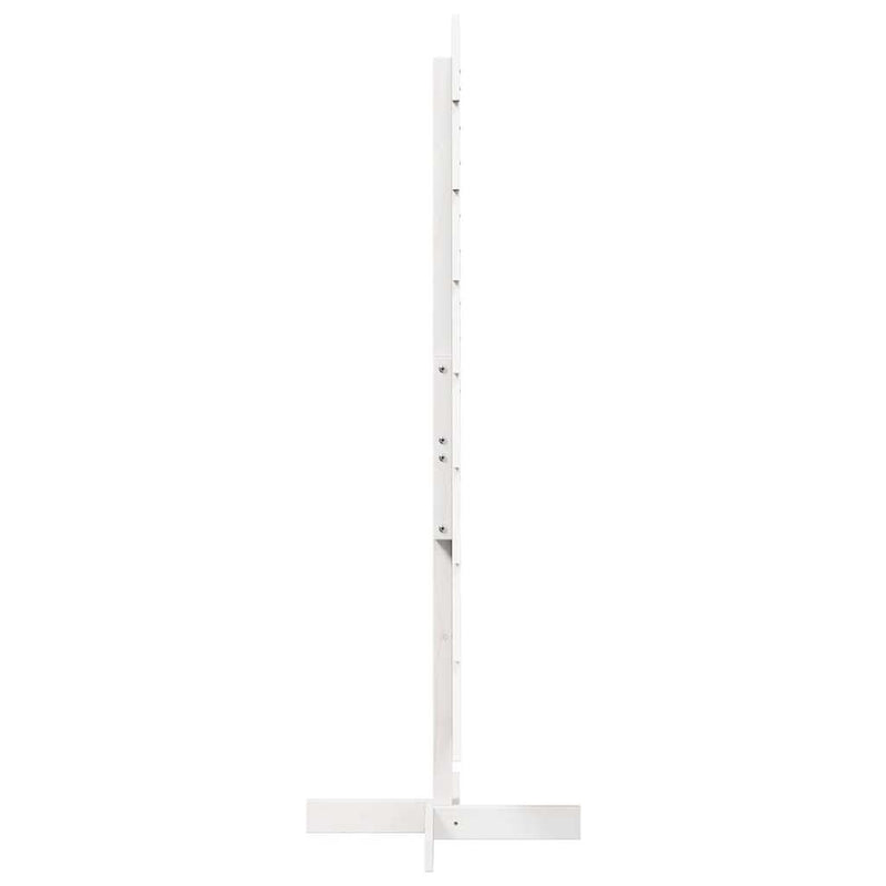 Kerstdecoratie Kerstboom Massief Grenenhout Wit
