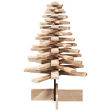 Kerstdecoratie Kerstboom Massief Grenenhout Naturel