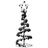 Led-Kerstboom Met Kerstballen 80 Leds Warm Wit