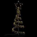 Led-Kerstboom Met Kerstballen 80 Leds Warm Wit