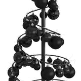 Led-Kerstboom Met Kerstballen 80 Leds Warm Wit