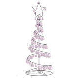 Led-Kerstboom Met Kerstballen 80 Leds Warm Wit
