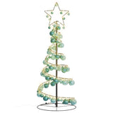 Led-Kerstboom Met Kerstballen 80 Leds Warm Wit