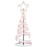 Led-Kerstboom Met Kerstballen 80 Leds Warm Wit
