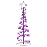 Led-Kerstboom Met Kerstballen 80 Leds Warm Wit