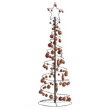 Led-Kerstboom Met Kerstballen 80 Leds Warm Wit