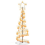 Led-Kerstboom Met Kerstballen 80 Leds Warm Wit