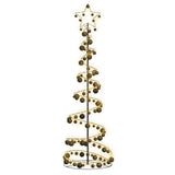 Led-Kerstboom Met Kerstballen 80 Leds Warm Wit