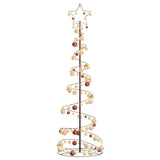 Led-Kerstboom Met Kerstballen 80 Leds Warm Wit