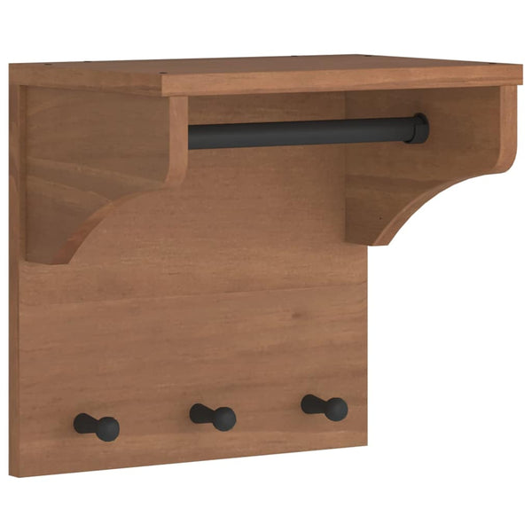 Wandkapstok Sandnes 43X30X42 Cm Massief Grenenhout