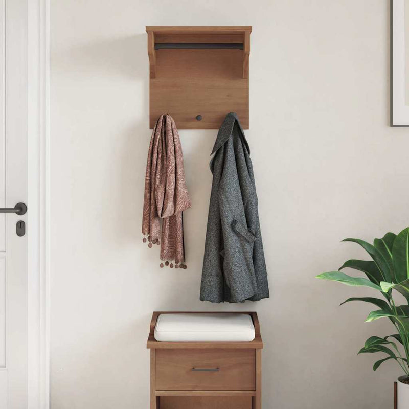 Wandkapstok Sandnes 43X30X42 Cm Massief Grenenhout