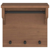 Wandkapstok Sandnes 43X30X42 Cm Massief Grenenhout