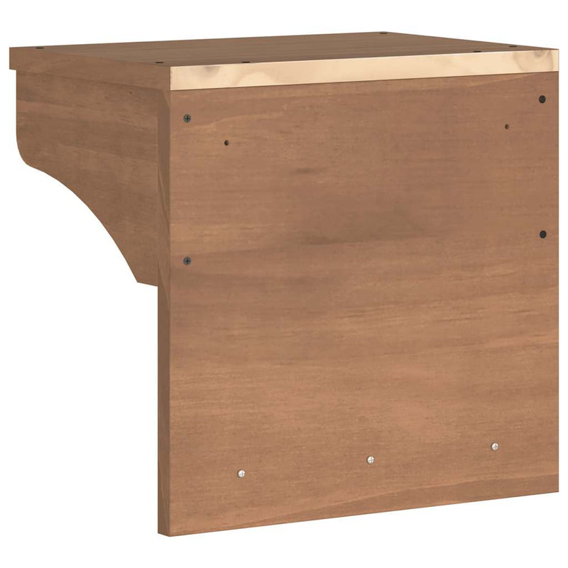 Wandkapstok Sandnes 43X30X42 Cm Massief Grenenhout