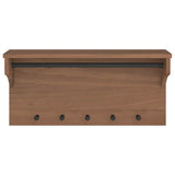 Wandkapstok Sandnes 87X30X42 Cm Massief Grenenhout