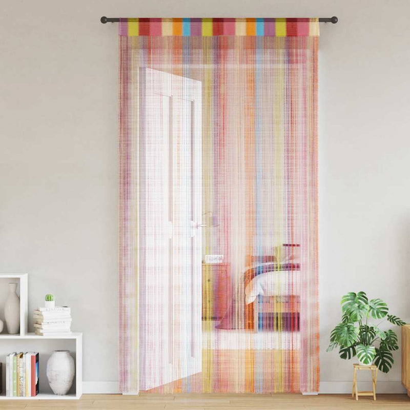 Koordgordijnen Turkoois 100X250 Cm
