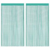 Koordgordijnen Turkoois 100X250 Cm