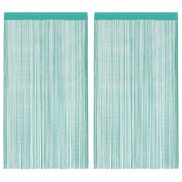 Koordgordijnen Turkoois 100X250 Cm