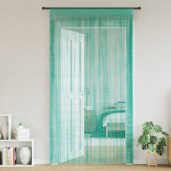 Koordgordijnen Turkoois 100X250 Cm