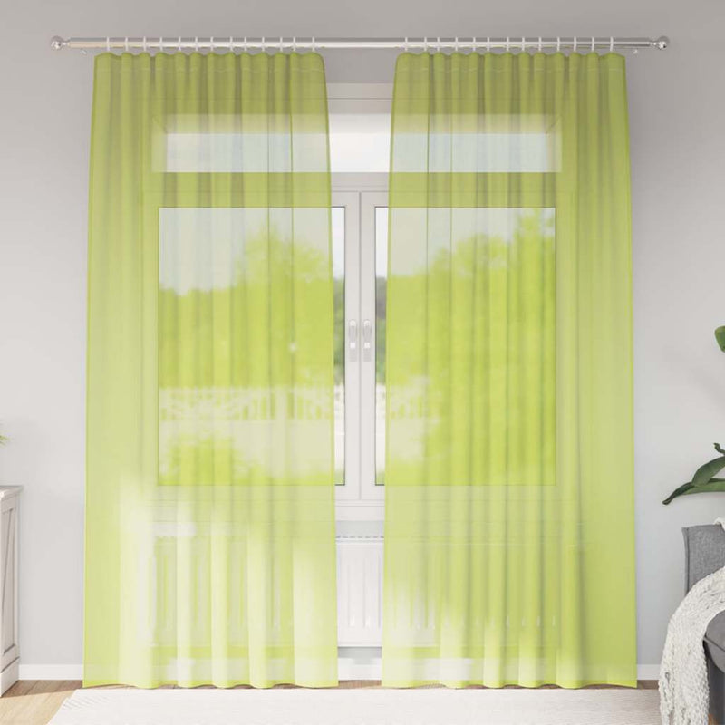 Gordijnen Voile Met Roedezakken 2 St