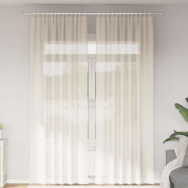 Gordijnen Voile Met Roedezakken 2 St