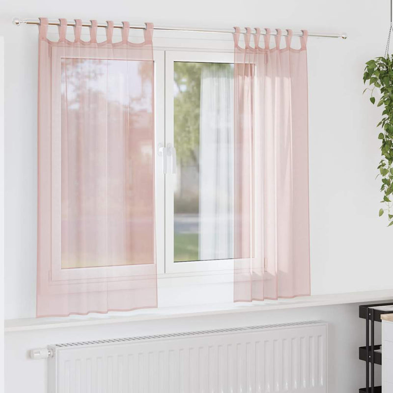 Gordijnen Voile Met Roedezakken 2 St
