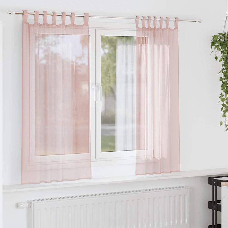 Gordijnen Voile Met Roedezakken 2 St