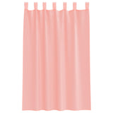 Gordijnen Voile Met Roedezakken 2 St Roze