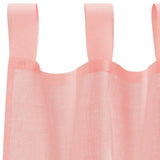 Gordijnen Voile Met Roedezakken 2 St Roze