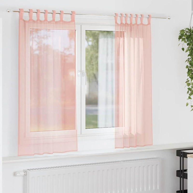Gordijnen Voile Met Roedezakken 2 St