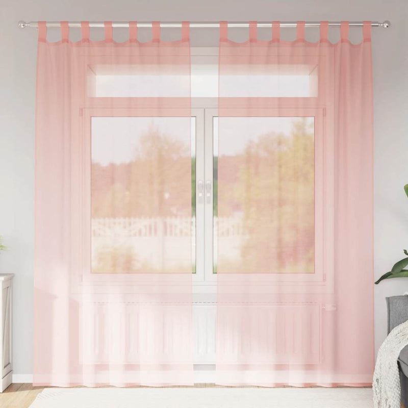 Gordijnen Voile Met Roedezakken 2 St