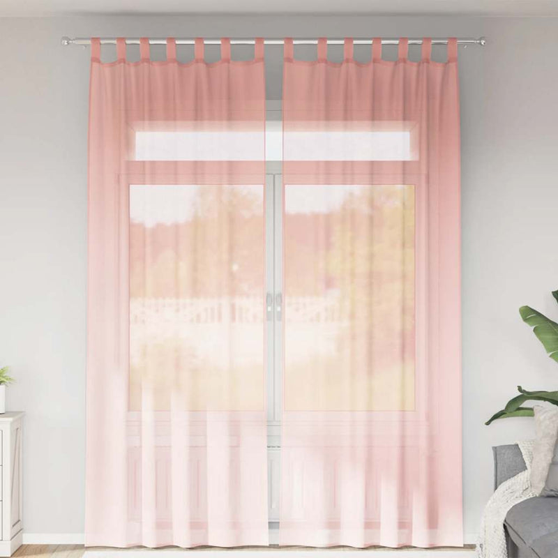 Gordijnen Voile Met Roedezakken 2 St