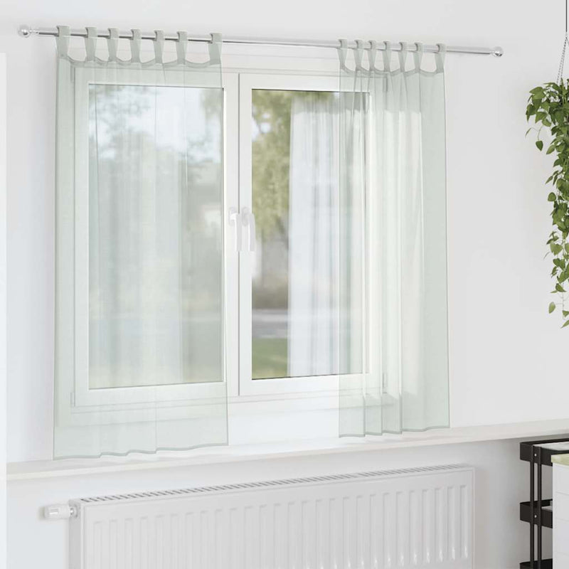 Gordijnen Voile Met Roedezakken 2 St
