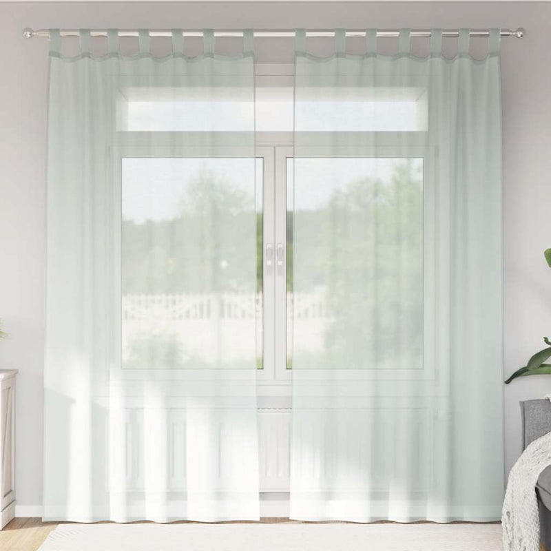 Gordijnen Voile Met Roedezakken 2 St
