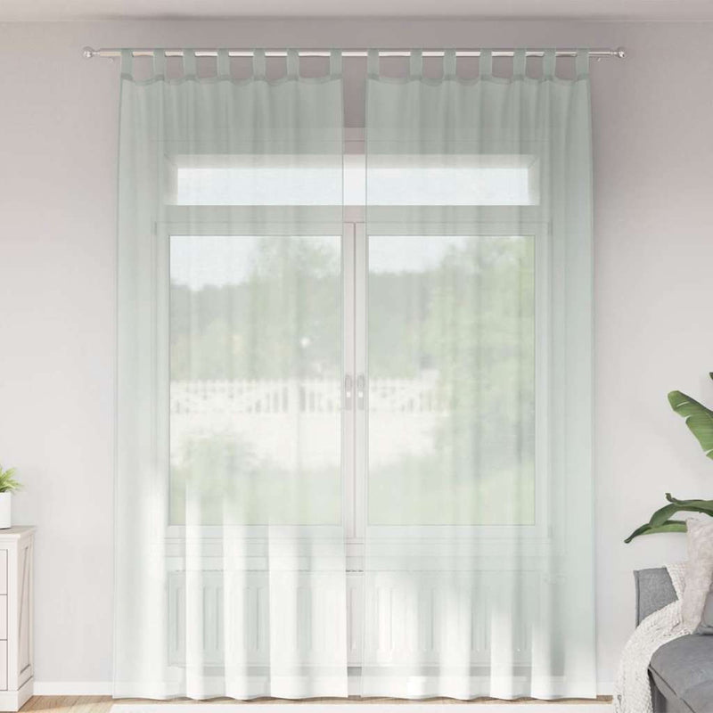 Gordijnen Voile Met Roedezakken 2 St