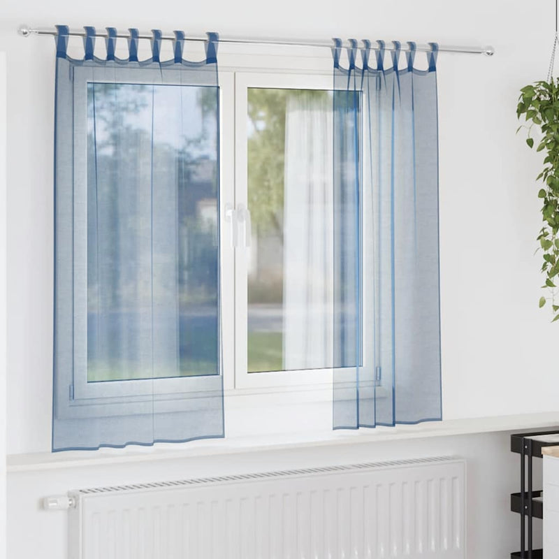 Gordijnen Voile Met Roedezakken 2 St