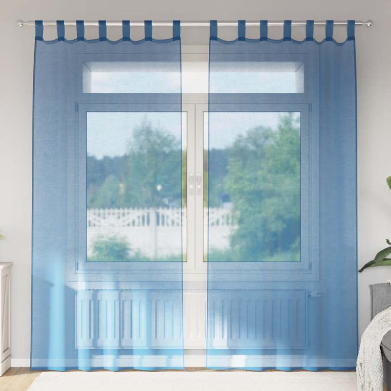 Gordijnen Voile Met Roedezakken 2 St