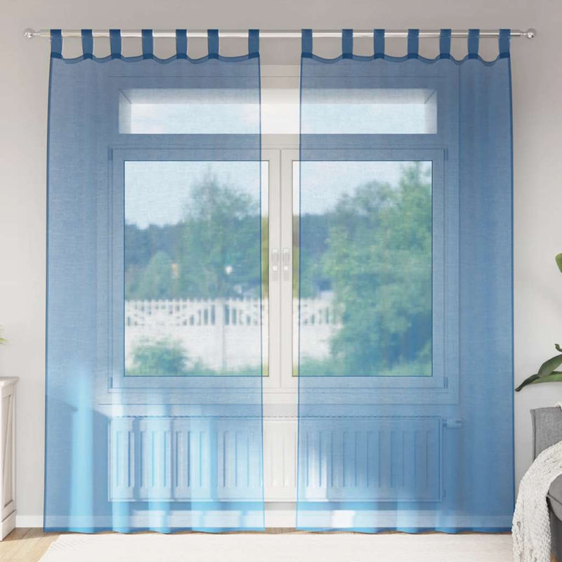 Gordijnen Voile Met Roedezakken 2 St